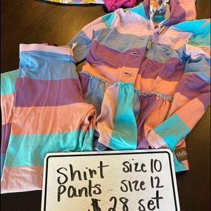 Matilda Jane set euc sf cat friendly home.